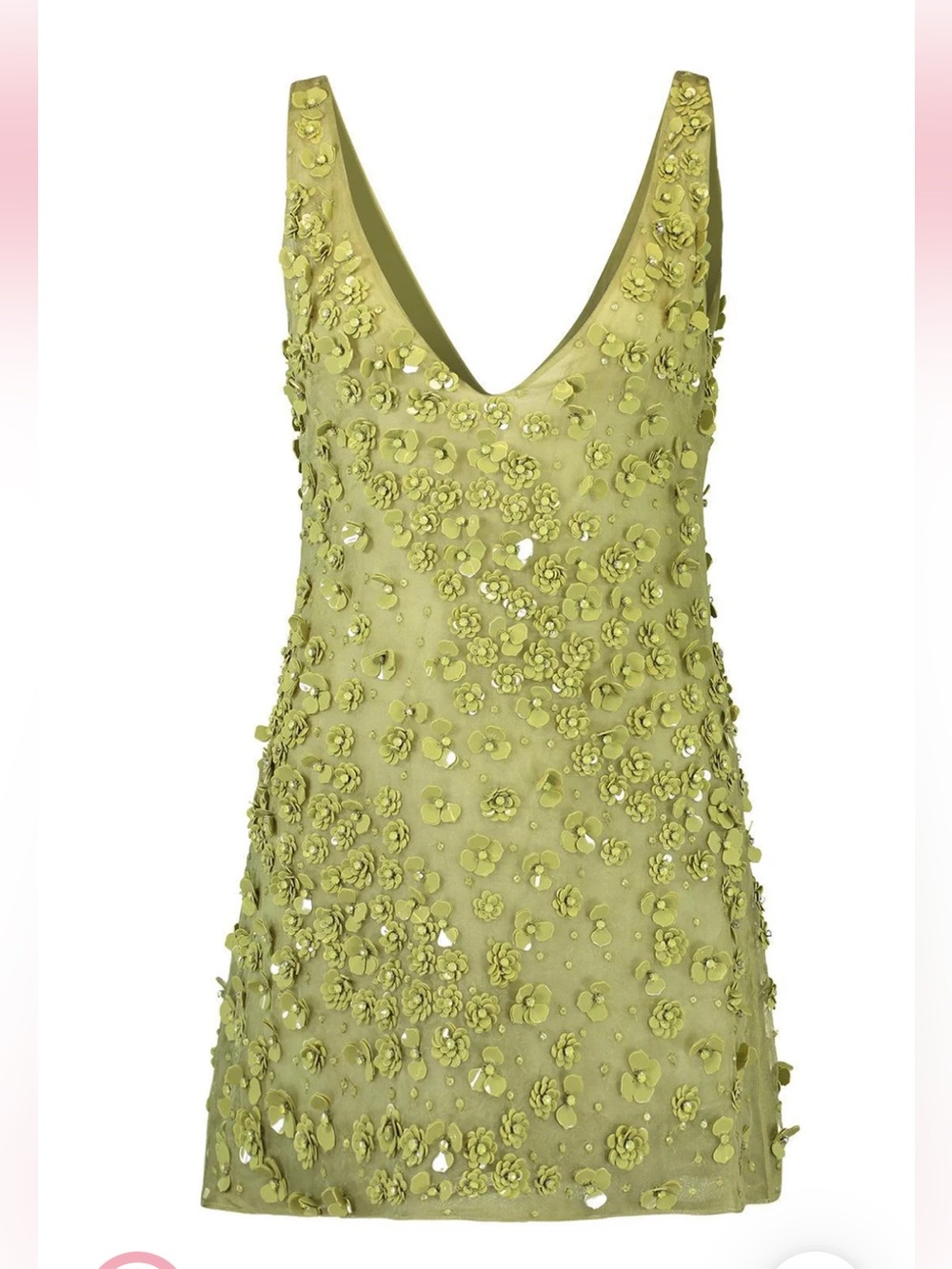 NWT Cult Gaia SAPPHIRA Dress in Pasture - Picture 2 of 6